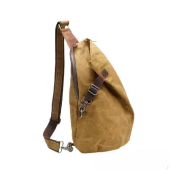 Сумка из холста для мужчин с застежкой-молнией для активного отдыха и предметов первой необходимости хаки