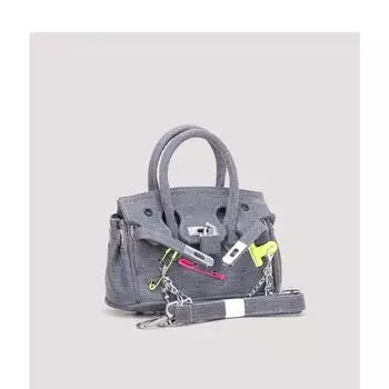 Сумка из холста с пряжкой в стиле ретро - 2022 винтажная сумка-мессенджер