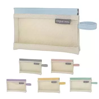 Сумка из искусственной сетки с самозакрывающейся вставкой, внутренняя, трехслойная, для хранения помады, косметики, женский цифровой органайзер, ювелирные изделия, портативный чехол синий