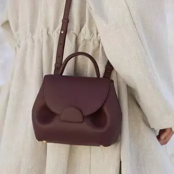 Сумка из кожи на голову Франция Niche Design Light Luxury Leather New Commuter Hundreds Crossbody Bags для женщин Дизайнерская сумка