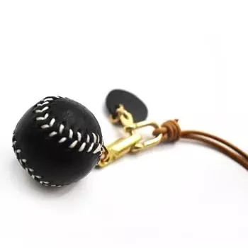 Сумка из кожи ручной работы chram трехмерная бейсбольная скандинавская сумка из коровьей кожи подвеска для автомобильного брелока подвеска для салона автомобиля