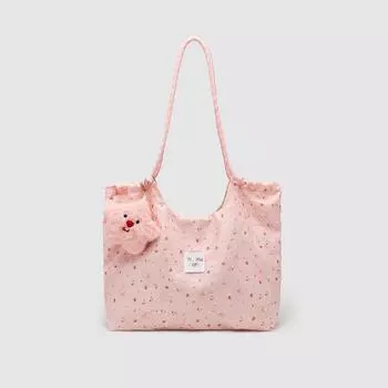 Сумка из мультяшного холста женская большая сумка-тоут ручная сумка для шопинга на работу модная сумка для поездок на работу