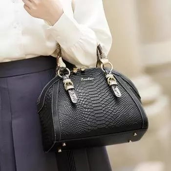 Сумка из натуральной коровьей кожи для женщин, сумка на одно плечо, большие деловые сумки, черная, седловидная, оригинальная, новая