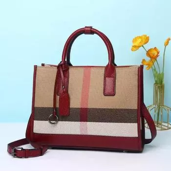 Сумка из натуральной кожи, большая вместительная сумка-тоут, женская сумка через плечо, сумка через плечо One Size белый