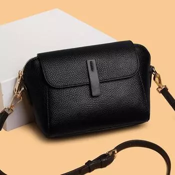 Сумка из натуральной кожи для женщин, роскошная сумка через плечо, повседневные сумки-кошельки, мода