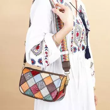 Сумка из натуральной кожи, модная женская сумка, сумка через плечо, сумка из коровьей кожи