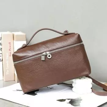 Сумка из натуральной кожи растительного дубления из коровьей кожи, высококачественная, большая вместительная сумка через плечо, модная сумка через плечо для поездок на работу