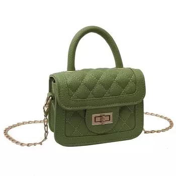 Сумка из полиуретана с текстурой лингге, модная сумка в стиле принцессы для девочек-подростков