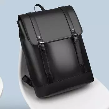Сумка из ПВХ из кожи с чехлом для мужчин, большие рюкзаки для ноутбуков, рюкзаки для мужчин и подростков, деловые сумки для мальчиков