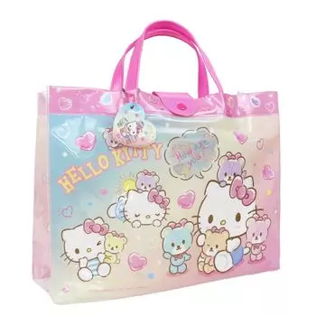 Сумка из ПВХ Takanami Create Machiari L Hello Kitty Pink Pool Bag [124989]