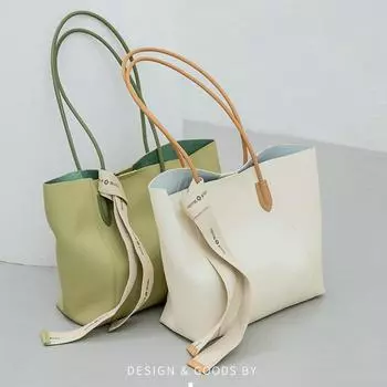 Сумка из сплит-кожи ONE SIZE слоновая кость/белый