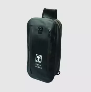 Сумка Jackall через плечо WG Водостойкая 40 x 20 x 10 см, черная (3038) N/A чёрный