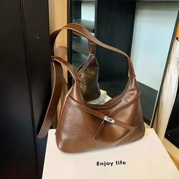 Сумка Ji Premium Sense Underarm Bag женская модная универсальная повседневная сумка через плечо в стиле ретро для поездок на работу 31*9*23 белый