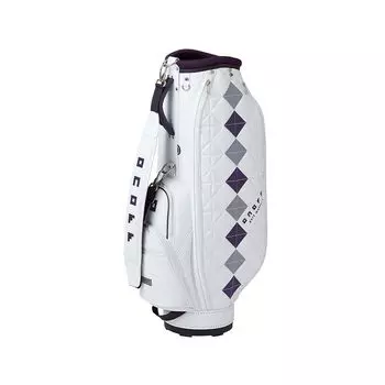 Сумка-кед Onoff Golf ONOFF Caddy Bag Type 46 дюймов, совместимая с OB7925 Caddy White x Purple, женская, 8,5 OB7925-01 WHT/PUR