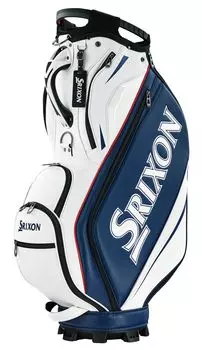 Сумка-кедди DUNLOP Srixon белого цвета, темно-синяя, GGC-S205