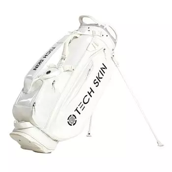 Сумка-кейс для гольфа TECH SKIN Tour Flex Stand Caddy Bag, сверхлегкая, вместительная, водонепроницаемая сумка для гольфа (белый)