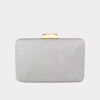 Сумка-клатч для банкета, европейская и американская, вместительная, портативная, простая косметичка, сумка для ужина на одно плечо с цепочкой-зажимом розовый