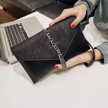 Сумка-клатч женские вечерние сумки новые модные банкетные вечерние сумки на цепочке универсальная сумка через плечо с кисточками