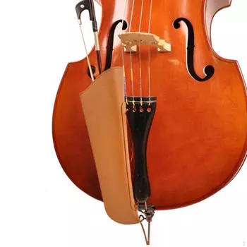 Сумка-колчан для басового смычка со шнурками для струнных инструментов коричневый