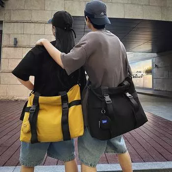 Сумка контрастного цвета для занятий спортом на открытом воздухе, фитнеса, йоги, сумка большой емкости, водонепроницаемая, для деловых поездок, хранения вещей серый