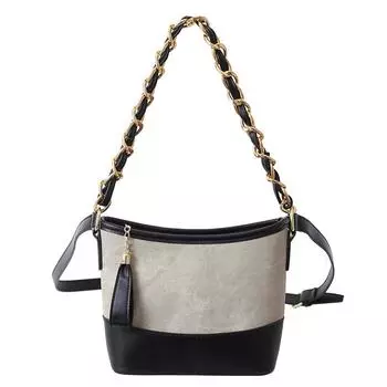 Сумка контрастного цвета Женская модная новая большая вместительная сумка-мессенджер для поездок на работу