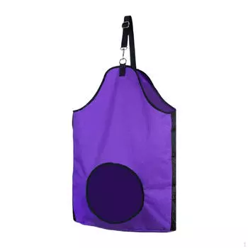 Сумка-кормушка для сена Лошадь Водонепроницаемая Медленная подача с ремешком Сумка для сенажа для