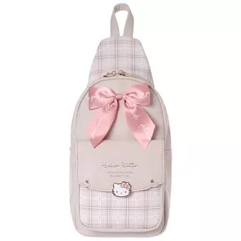 Сумка-кошелек через плечо Sanrio из синтетической кожи с лентой [Axis] (Китти)