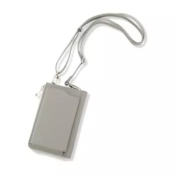 Сумка-кошелек для смартфона Claudio SOX017 CLAUDIO, бесполая сумка для смартфона, натуральная кожа, кошелек, мини-кошелек, серый [Sonne]