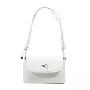 Сумка-кошелек Harajuku Underarm Bag для женщин и девочек, милые милые сумки из искусственной кожи, женская винтажная сумка-мессенджер Y2k Chic One Size белый