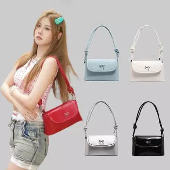 Сумка-кошелек Harajuku Underarm Bag для женщин и девочек, милые милые сумки из искусственной кожи, женская винтажная сумка-мессенджер Y2k Chic One Size белый