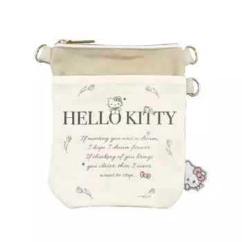 Сумка-кошелек Hatayama Shoji Canvas Hello Kitty H22 x W16 x 64201884 D3.5 см