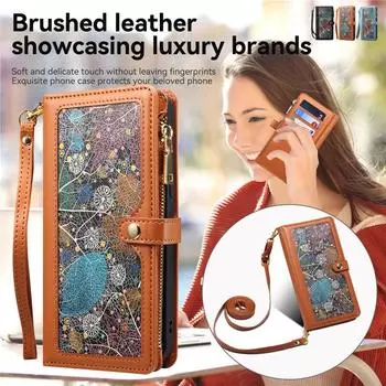 Сумка-кошелек на молнии для телефона Google Pixel 7 Pro 6 6A, чехол-книжка Pixel6A Pixel7Pro, кожаный чехол-кошелек для карт iPhone Samsung Google Pixel 6 чёрный