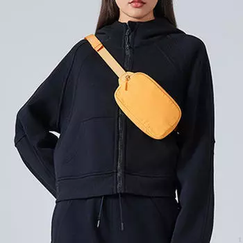 Сумка-кошелек на пояс, модная, водонепроницаемая, 0,7 л, для езды на велосипеде на открытом воздухе жёлтый