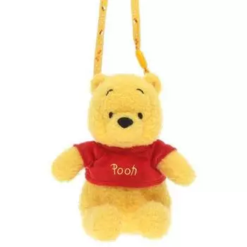 Сумка-кошелек с плюшевой игрушкой Disney Winnie the Pooh Tokyo Disney Resort Limited Pouch Pochette