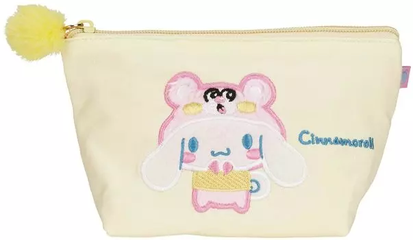 Сумка-кошелек Skater Flat Pouch для выходных аксессуаров, со складками Cinnamoroll Sanrio ZFP1-A