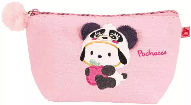 Сумка-кошелек Skater Flat Pouch Going Out для аксессуаров Gusset Pochacco Friends Sanrio ZFP1-A
