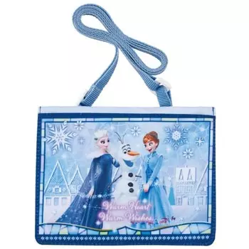 Сумка-кошелек Skater Outing Pocket с плечевым ремнем 2WAY Disney Frozen 23 Высота 11 x Ширина 14 x Глубина 3 см ODKP2-A