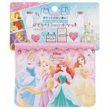 Сумка-кошелек Skater Outing Pocket с плечевым ремнем 2WAY Princess Disney Высота 11 x Ширина 14 x Глубина 3 см ODKP2