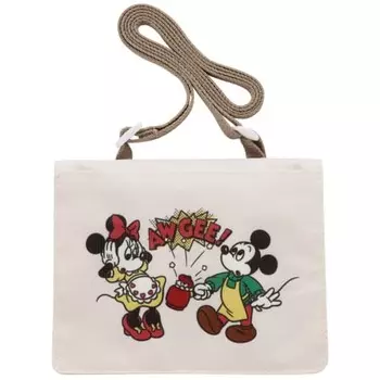 Сумка-кошелек Skater Outing Pocket с плечевым ремнем 2WAY Disney Mickey Mouse & Friends Cooking Высота 11 x Ширина 14 x Глубина 3 см ODKP2-A