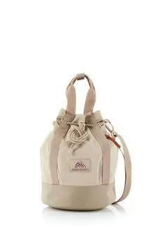 Сумка Lady Bird на плечо, ведро, песочный цвет [Gregory] 2-сторонняя