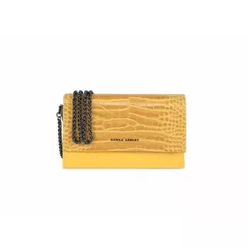 Сумка Laura Ashley DUDLEY-CROCO-YELLOW Жёлтый 22 x 12 x 5 cm
