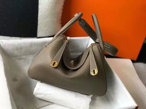 Сумка Lindi из натуральной кожи с узором личи, 26 см, с этикеткой, женская сумка Linda, модная классическая аптечка для женщин 26x15x20cm белый