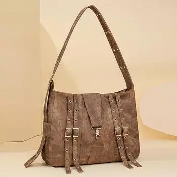 Сумка-локомотив Niche из денима, сумка для поездок на работу, сумка для иностранных туристов, дизайнерская сумка с кисточками и плечевой сумкой через подмышку, синяя джинсовая женская сумка синий