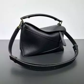 Сумка Luojia, новая высококачественная кожаная женская сумка, геометрическая сумка, мини-сумка через плечо, сумка-подушка 24x10x14cm бездна