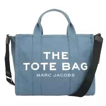 Сумка M0016161 Blue Shadow The Small Traveler Canvas Graphic Logo Tote Сумка-тоут [Marc Jacobs] (Сумка) Женский [Бренд] [Товар]