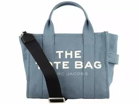 Сумка M0016493 Blue Shadow The Mini Traveler Canvas Graphic Logo Tote Сумка-тоут [Marc Jacobs] (Сумка) Женский [Бренд] [Товар]
