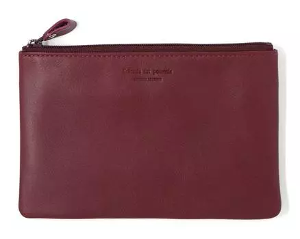 Сумка M Noir Leather Bordeaux Slip-on «P» NSL-2303