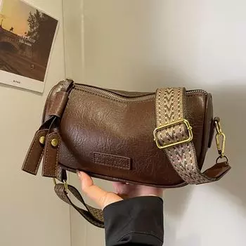 Сумка Maillard Retro женская модная фактурная сумка-подушка через плечо простая маленькая квадратная сумка хаки