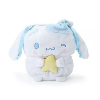 Сумка-мешок Sanrio Plush Drawstring Cinnamoroll для хранения аксессуаров 240745 (Время Немунему)