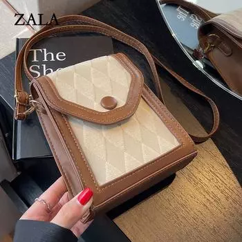 Сумка-мессенджер Commuter premium texture, женская новая иностранная универсальная сумка через плечо, женская сумка для мобильного телефона ins fashion хаки